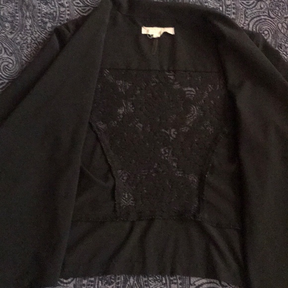 Crop asymmetrical blazer - Picture 3 of 9